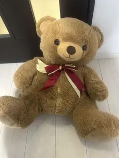 大きめ茶色クマのぬいぐるみ