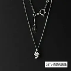 PT950/PT850 H＆Cダイヤモンド (リリーダイヤカット) ネックレス