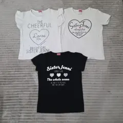 Sister Jenni 150cm 半袖Tシャツ 3枚セットのサムネイル