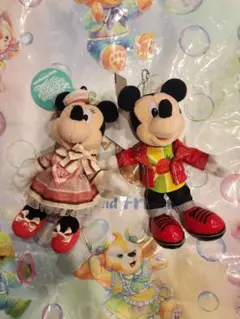 東京ディズニーランド ヴァネロペ パルパルーザ ぬいぐるみバッジ 全4