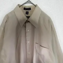 ARROW 長袖シャツ L ベージュ ビッグサイズ 古着