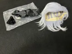 呪術廻戦 コスプレ 五条 悟コスプレウィッグコスチューム ウィッグネット付き