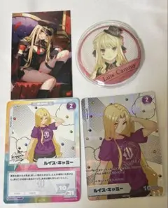 にじさんじ ルイス・キャミー ノスタルジアカード& にじフェスカード&缶バッジ