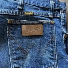 Wrangler ストレートデニム ダークブルー