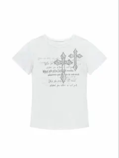 AAKAM Tシャツ 半袖 ホワイト
