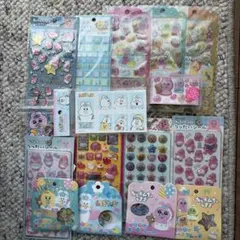 新品】おぱんちゅうさぎ他 可愛い♡ おしりシール等 11枚セット まとめ 
