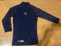 Under Armour 野球用 長袖アンダーシャツ ネイビー