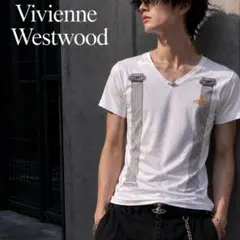 Vivienne Westwood MAN 刺繍 VネックTシャツメンズSのサムネイル