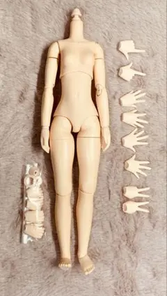 OBITSU BODY22 M胸 ナチュラル肌 ボディ+ハンドパーツ