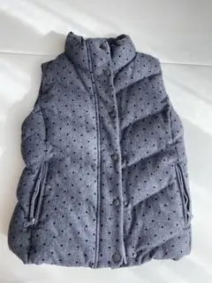 GAP ダウンベスト　ドット柄　XSサイズ