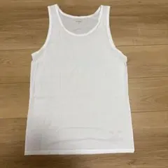 今期　ユニクロ　エアリズムデオドラントメッシュタンクトップ　白　M