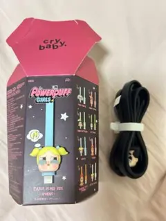 POP MART/power puff iPhoneケーブル アソートボックス POP MART（ポップマート） POP MART CRYBABY × パワーパフ ガールズ