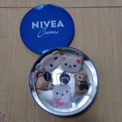 NIVEA ニベアビッグ 缶 　くま ぬいぐるみ セット