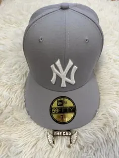 THE CAP別注 NEW ERA 59FIFTY ヤンキース ピンズ付き