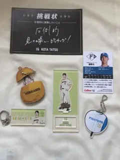 日本ハムファイターズ 達孝太 25分の1アクリルキーホルダー 2026