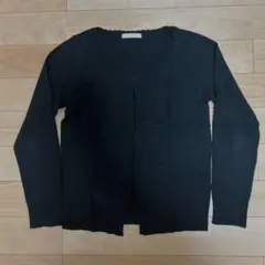 chocol raffine robe ブラック 長袖 カーディガン