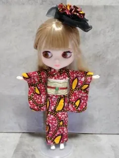 ブライス アイシードール リカちゃんアウトフィット 浴衣 - メルカリ