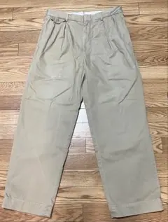 ☆美品☆ RALPH LAUREN ワイドチノパンツAH-77 W31L30