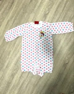 ベビー　ペコちゃん　Peko 水玉ロンパース 80サイズ