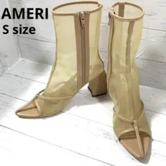 美品✨AMERI ヴィンテージサンダル　ライクブーツ　 ベージュ　Sサイズ