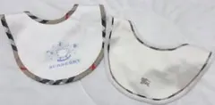 Burberry スタイ・よだれかけ 2枚セット