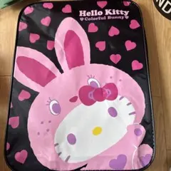 Hello Kitty カラフルバニー キャリーケース　ビンテージ　最終値下げ‼️