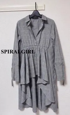 スパイラルガール　　バックロングシャツ