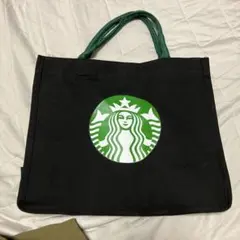 【値下げ中】Starbucks トートバッグ ブラック