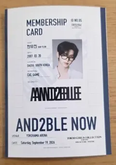 AND2BLE HAN YUJIN トレカ TGC