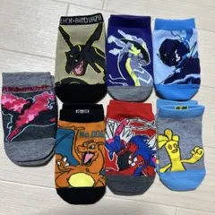 ポケモン子供靴下7足セット 15〜20cm 新品