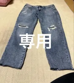 GAP ガールフレンドジーンズ 12/31 ダメージ加工