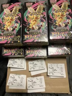 ポケモンカード　ハイクラスパック　MEGA ドリームex 6箱　　シュリンク付き