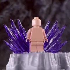 レゴ互換 炎 火 エフェクト パーツ 紫 パープル