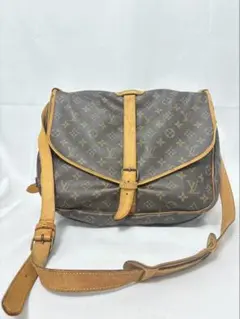 【正規品保証】ソミュール35 ルイヴィトン ショルダーバッグ モノグラム