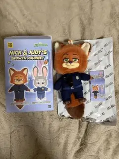 TOP TOY ズートピア ニック ぬいぐるみ キーホルダー 正規品