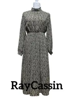 レイカズン　花柄プリーツワンピース