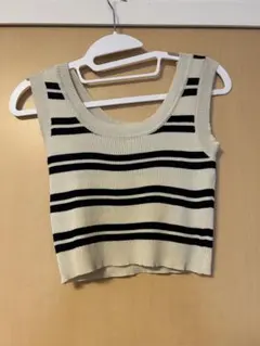 SHEIN ボーダー　タンクトップ