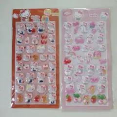 ハローキティ ぷくぷくシールセット 2シート