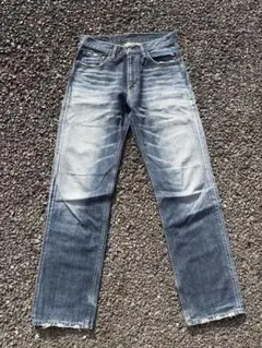 00s Levi’s 502 襤褸　神個体　ストレートデニム