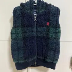 Gymphlex BOA ベスト M ネイビー/グリーンチェック