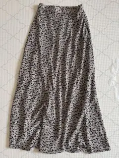 nairo フラワーフレアスカート　ロングスカート　花柄