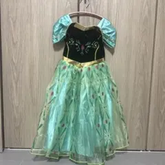 アナと雪の女王　アナ　キッズ用 コスチューム ドレス