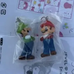 スーパーマリオ めじるしアクセサリー マリオ ルイージ