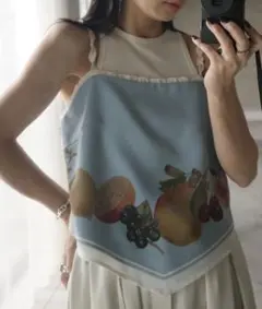 AMERI FOIL PRINT BABY TUNIC TOP - メルカリ