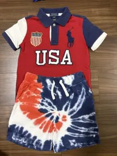 ★美品★POLOラルフローレン　セットアップ　110相当②