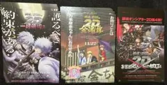 映画 銀魂 2Dフライヤー3種類 各10枚 計30枚