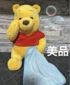 【美品】プーさん ぬいぐるみ　一番くじ　おねむぬいぐるみ