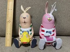 ウサビッチ　貯金箱　プーチン　キレネンコ　ソフビ　フィギュア