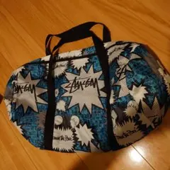 n*a様 Stussy カモフラ ドラムバッグ 希少✨ STUSSY ステューシー ミニボストン ドラムバッグ カモフラ 迷彩