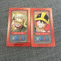 クリアSLIMカードコレクション ONE PIECE ワンピース ルフィ ゾロ